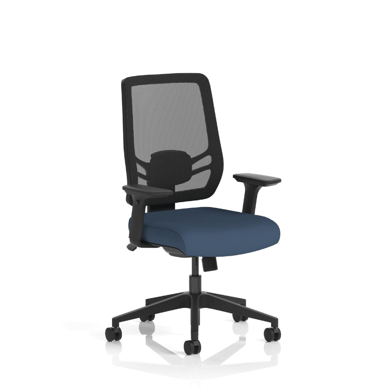Dynamic Ergo Twist Chair | Adaptive Backrest Pivot System Adjustable Lumbar Support Seat Slide