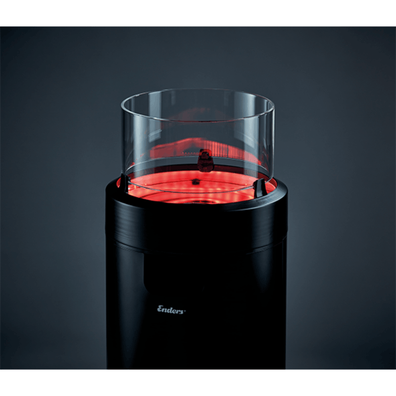 Enders® Medium Black NOVA LED Flame Patio Heater