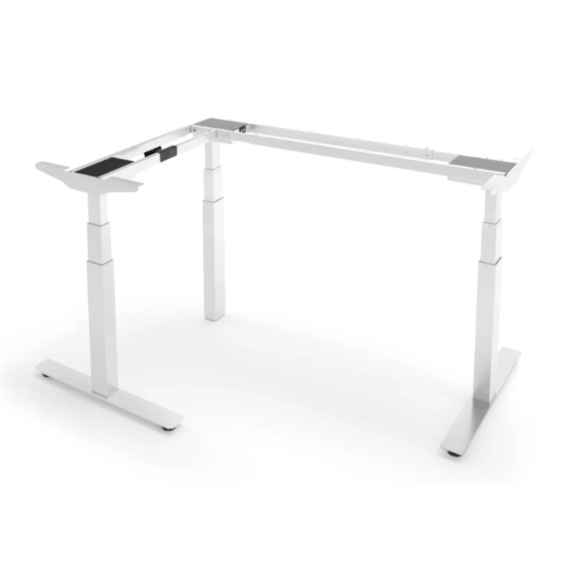 Flytta 3+ Corner Sit-Stand Desk | Triple Motor 180kg Multi-Monitor 3-Stage Performance Frame