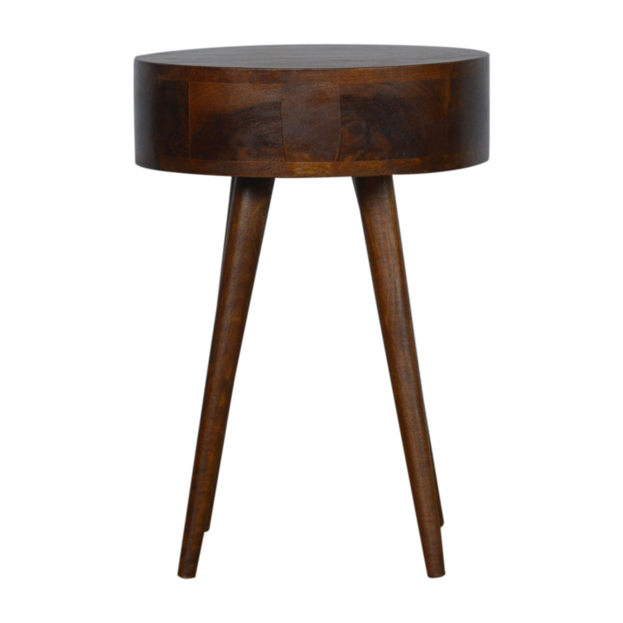 Artisan Nordic Chestnut Circular Bedside