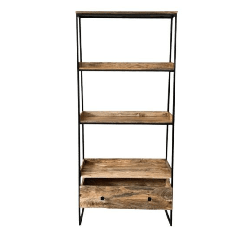 Industrial Ladder 85cm Shelving Unit