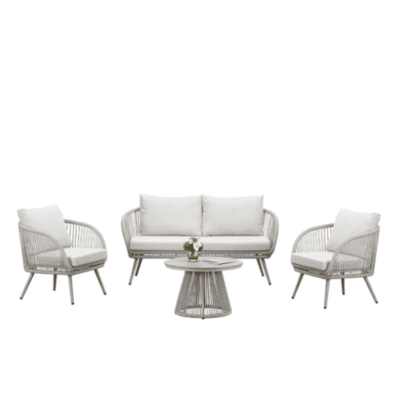 Cove Outdoor Lounge Set Natural (4-Seater)