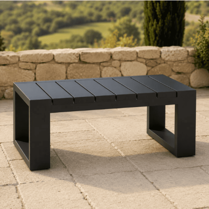 Aluxo® Ikos Outdoor Lounge Set Onyx (5-Seater)