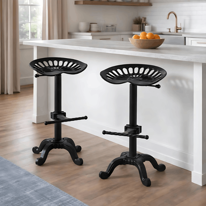 Adjustable Tractor Seat Bar Stool
