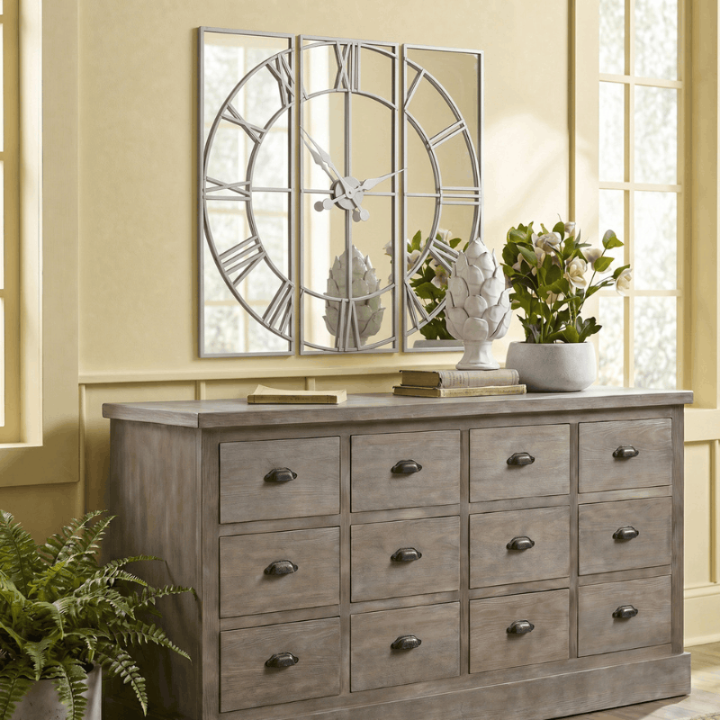 Celina Mirrored Wall Clock