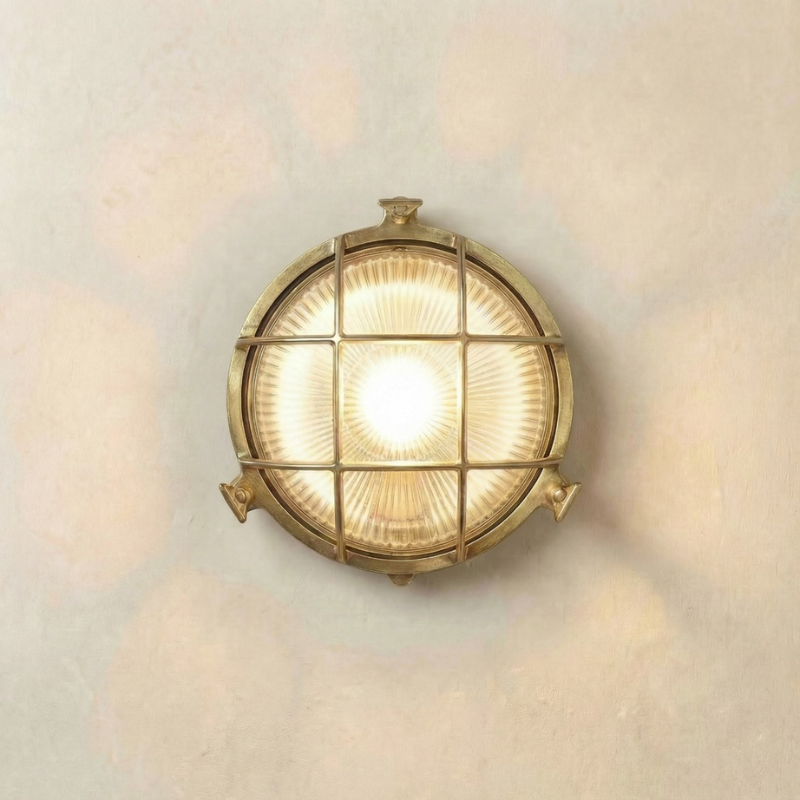 Navigator Grand Cabin Brass Bulkhead Light