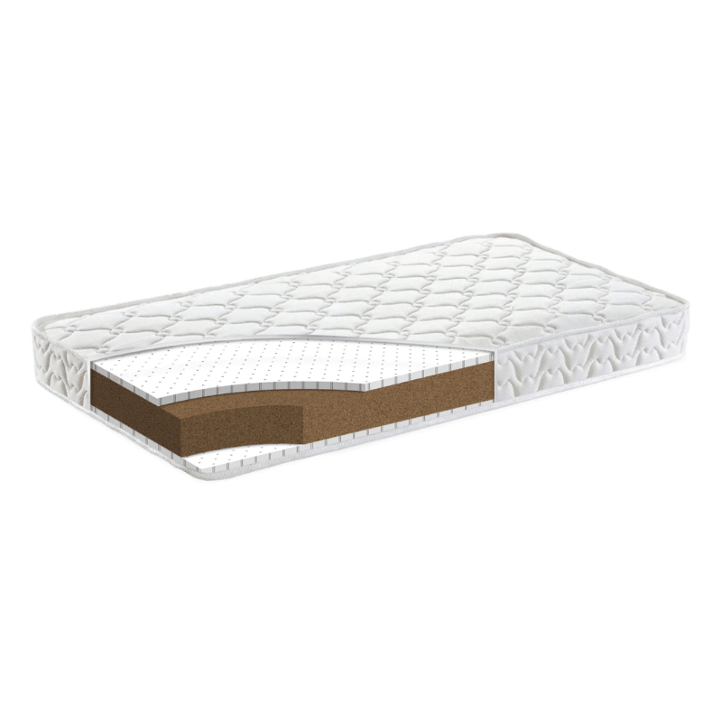 Demko Organic Coir Mattress ExtraLuxe B | Extra Firm Vegan Tencel GOTS Organic Cotton
