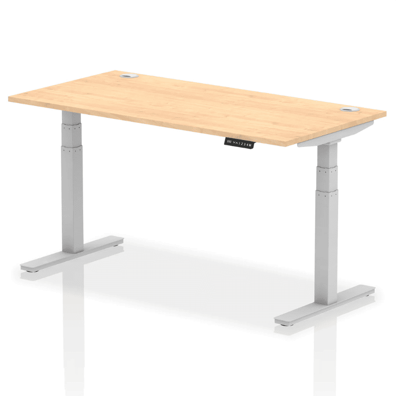 Air Height Adjustable Desk with Cable Ports