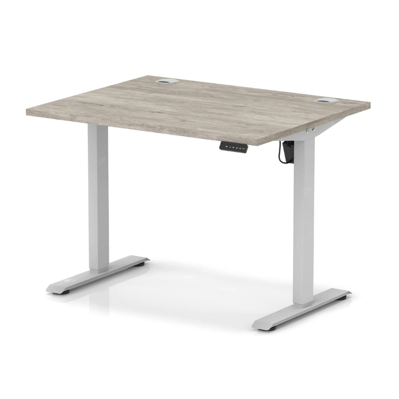 Air Lite Height Adjustable Desk with Cable Ports