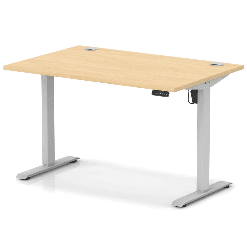 Air Lite Height Adjustable Desk with Cable Ports