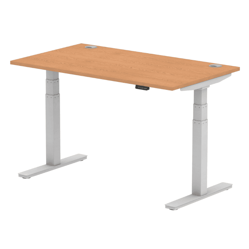 Air Height Adjustable Desk with Cable Ports