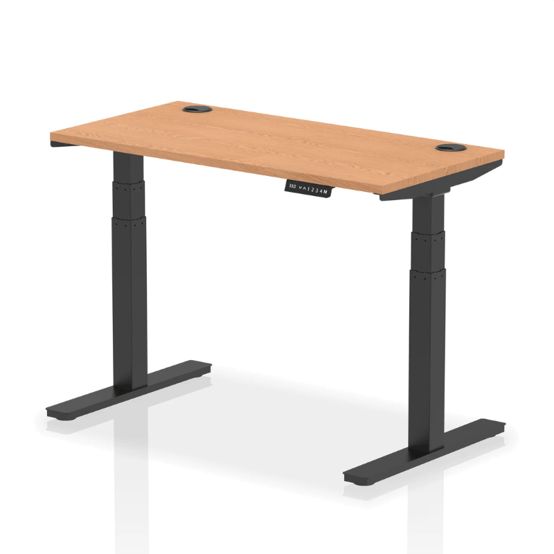 Air Height Adjustable Desk with Cable Ports