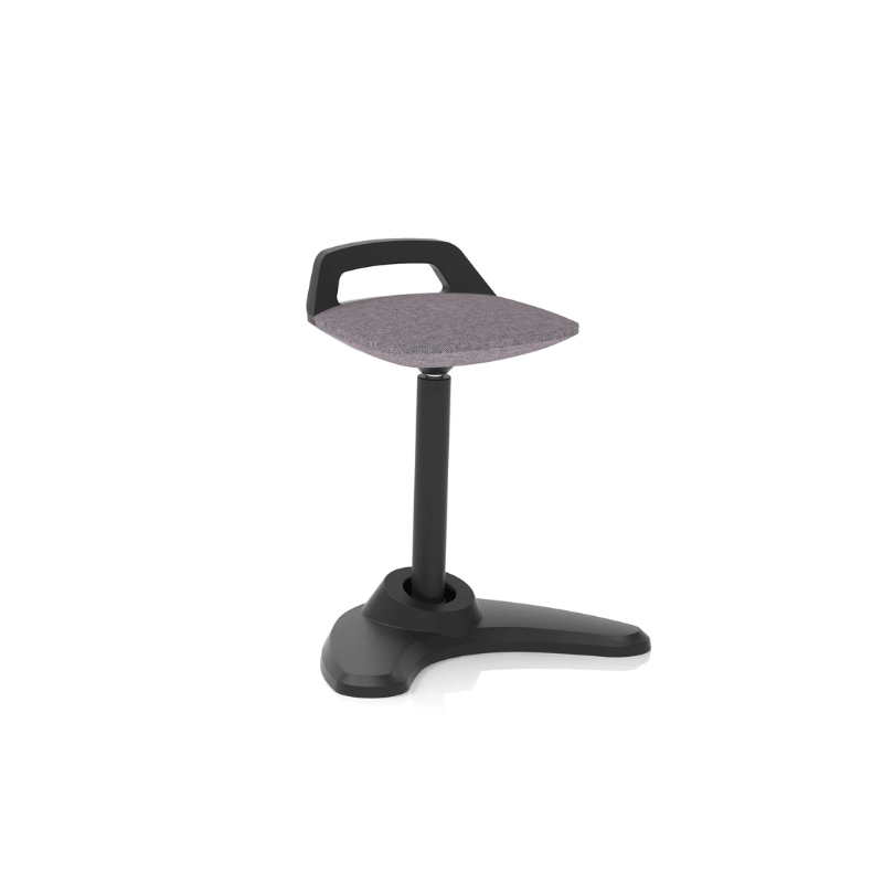 Dynamic Spry Task Stool | Mobile Five Star Base Gas Height Adjustment Minimalist Design