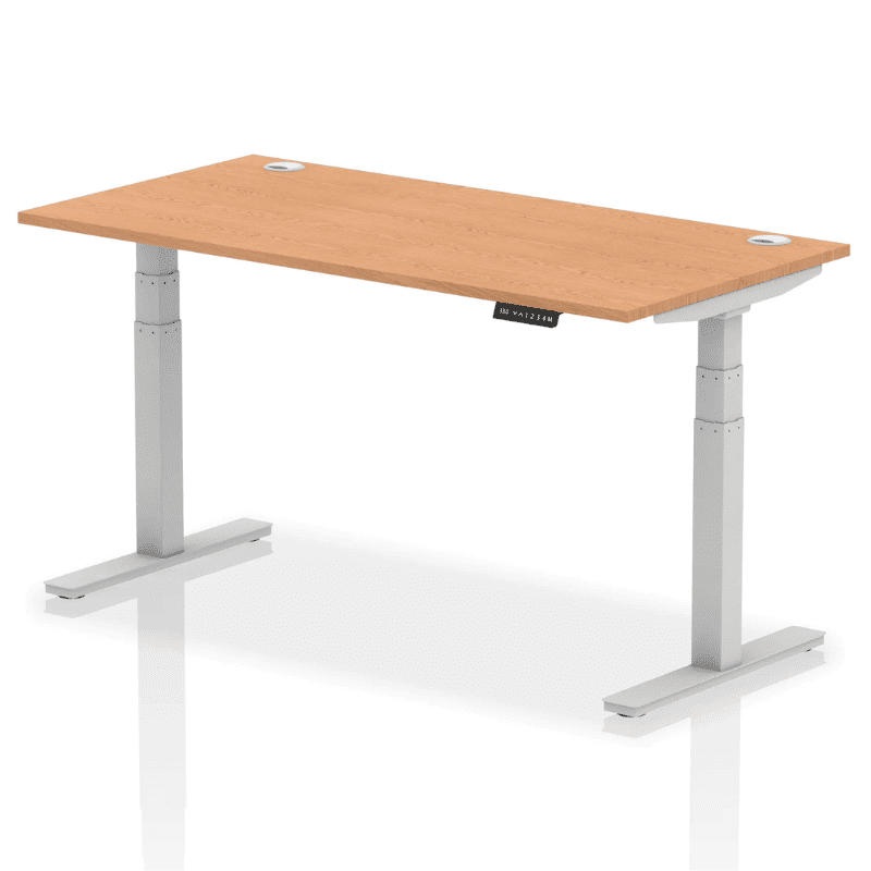 Air Height Adjustable Desk with Cable Ports