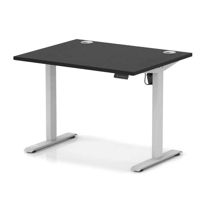 Air Lite Height Adjustable Desk with Cable Ports