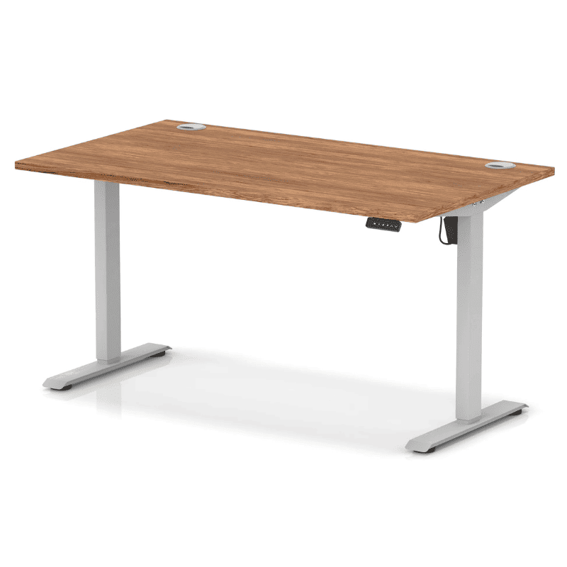 Air Lite Height Adjustable Desk with Cable Ports