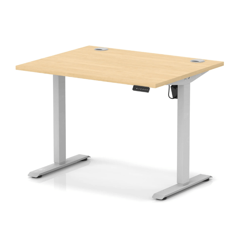 Air Lite Height Adjustable Desk with Cable Ports