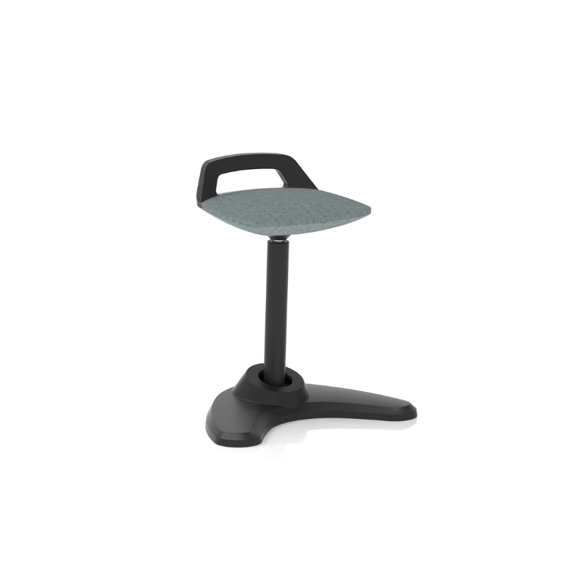Dynamic Spry Task Stool | Mobile Five Star Base Gas Height Adjustment Minimalist Design