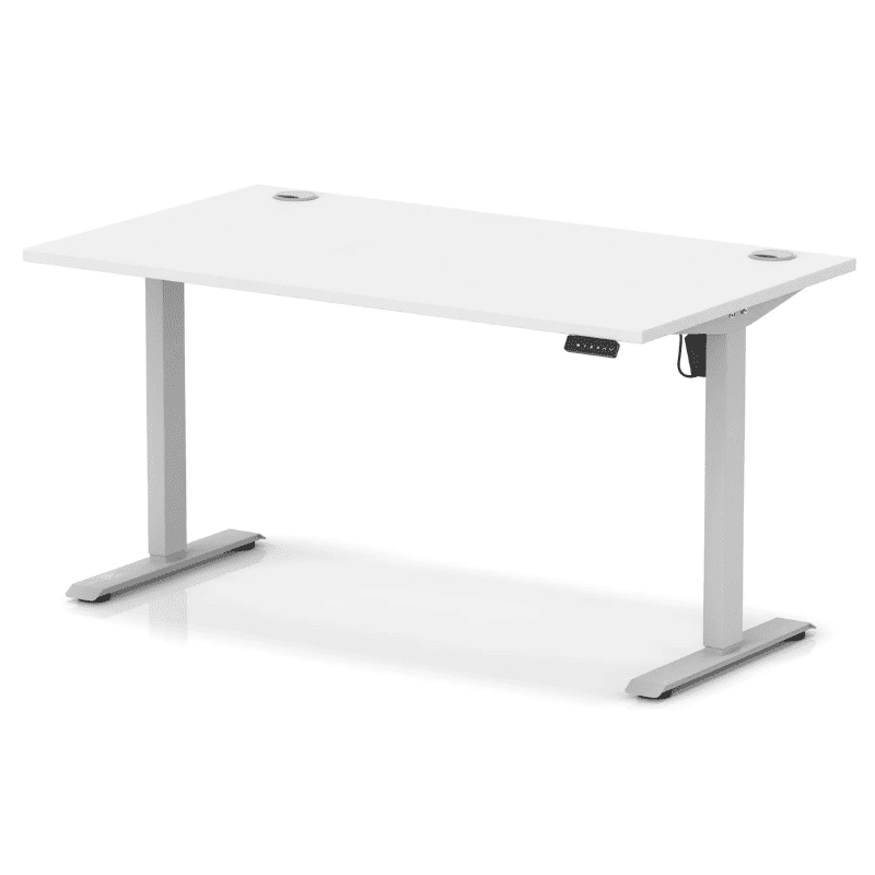Air Lite Height Adjustable Desk with Cable Ports