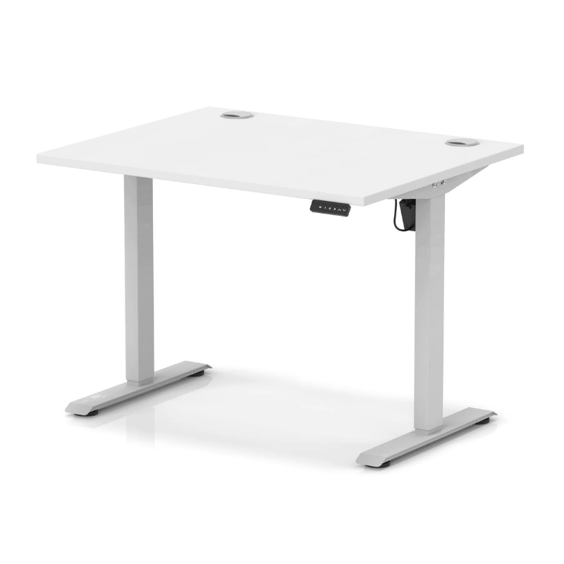 Air Lite Height Adjustable Desk with Cable Ports