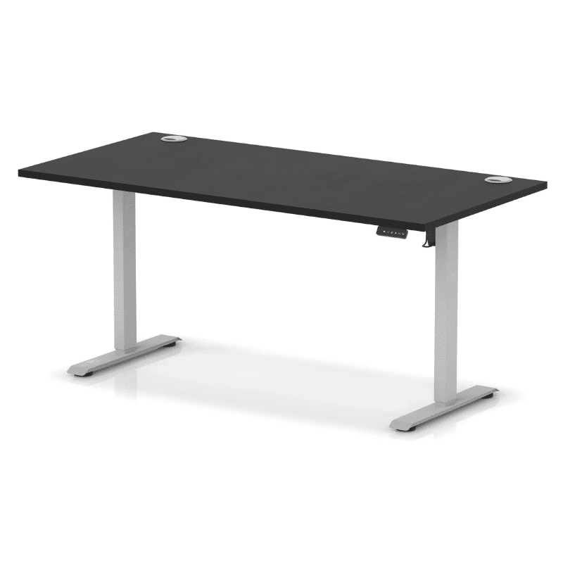Air Lite Height Adjustable Desk with Cable Ports