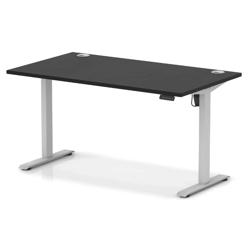 Air Lite Height Adjustable Desk with Cable Ports