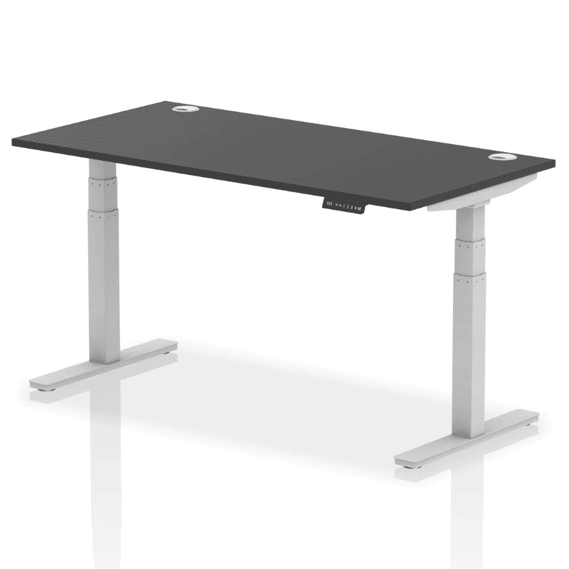 Air Height Adjustable Desk with Cable Ports