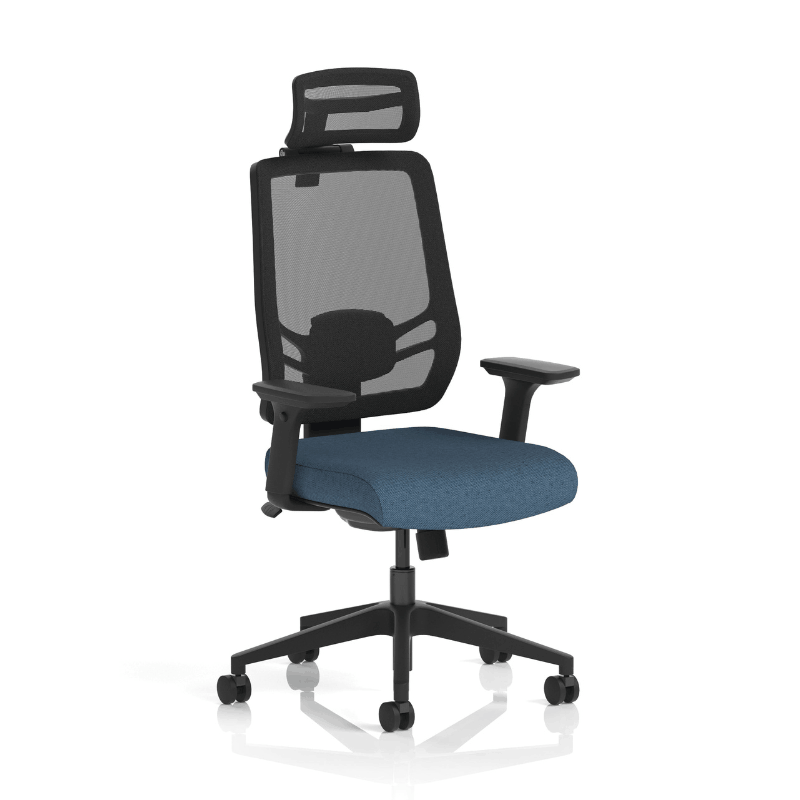 Dynamic Ergo Twist Chair | Adaptive Backrest Pivot System Adjustable Lumbar Support Seat Slide