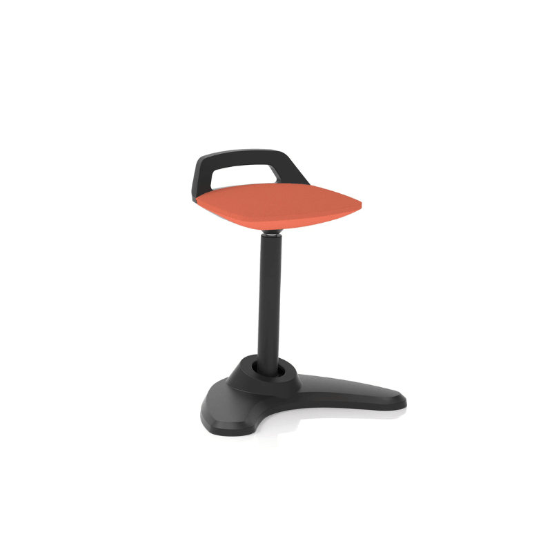 Dynamic Spry Task Stool | Mobile Five Star Base Gas Height Adjustment Minimalist Design