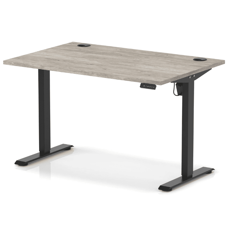 Air Lite Height Adjustable Desk with Cable Ports