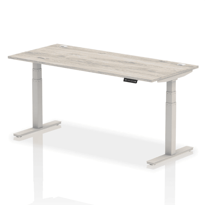 Air Height Adjustable Desk with Cable Ports