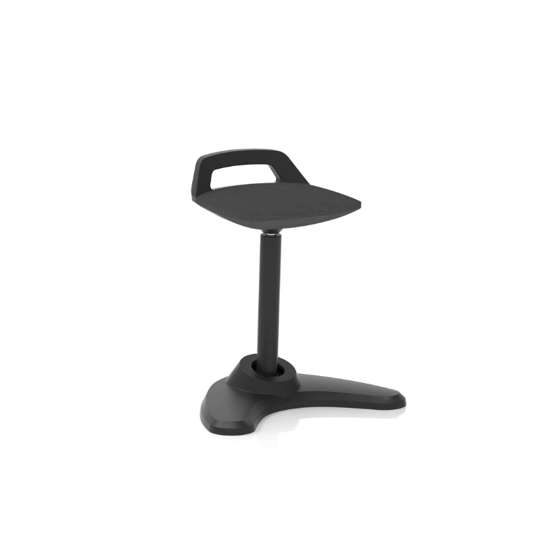 Dynamic Spry Task Stool | Mobile Five Star Base Gas Height Adjustment Minimalist Design