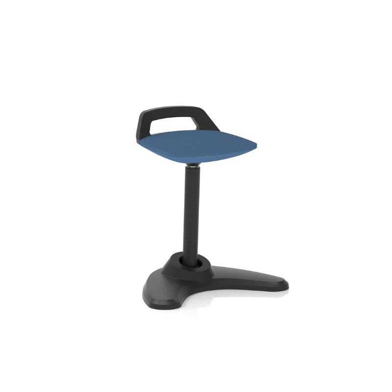 Dynamic Spry Task Stool | Mobile Five Star Base Gas Height Adjustment Minimalist Design