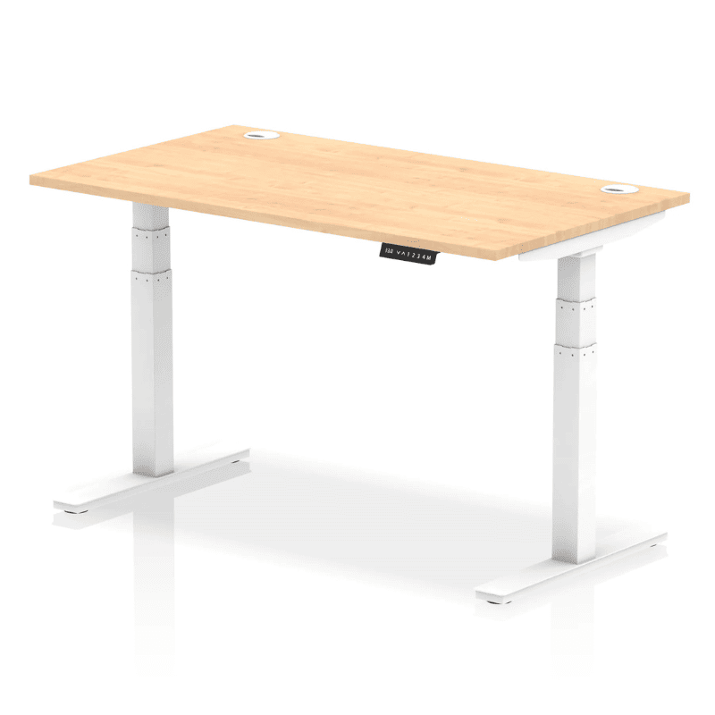 Air Height Adjustable Desk with Cable Ports