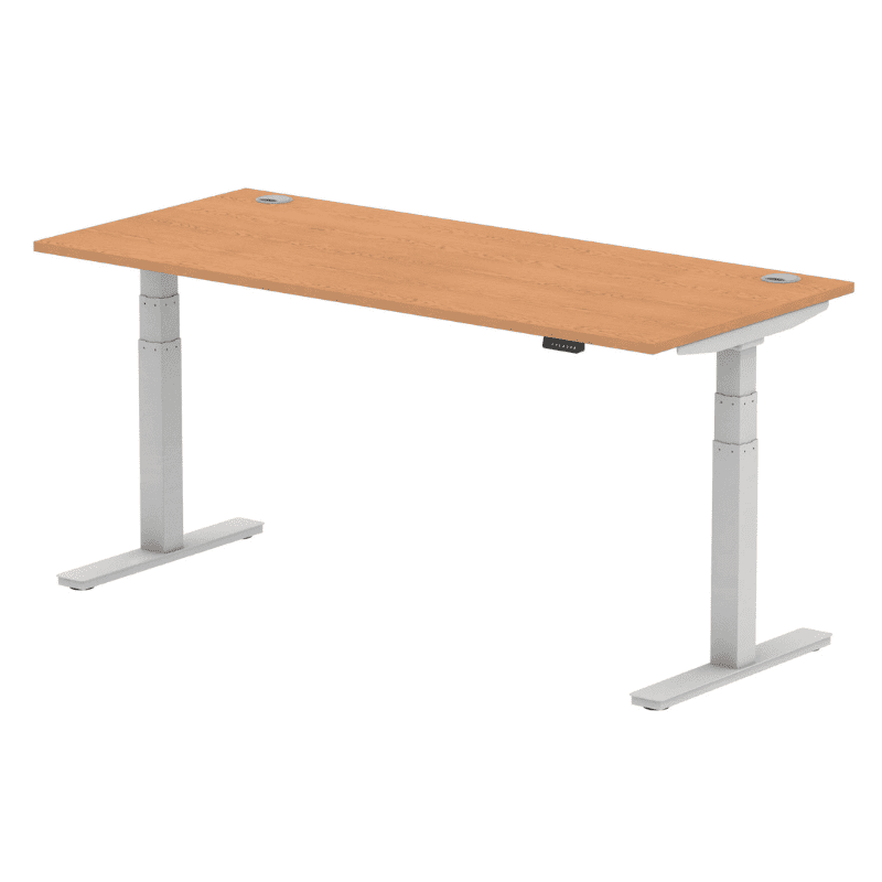 Air Height Adjustable Desk with Cable Ports