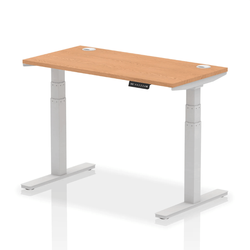 Air Height Adjustable Desk with Cable Ports