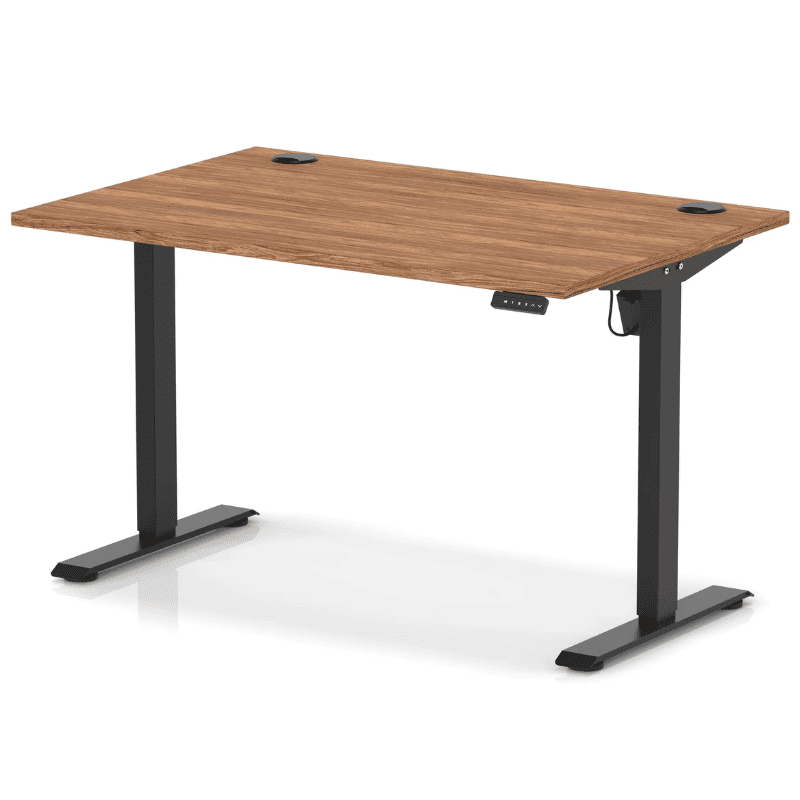 Air Lite Height Adjustable Desk with Cable Ports