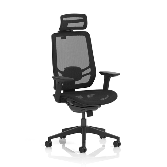Dynamic Ergo Twist Chair | Adaptive Backrest Pivot System Adjustable Lumbar Support Seat Slide