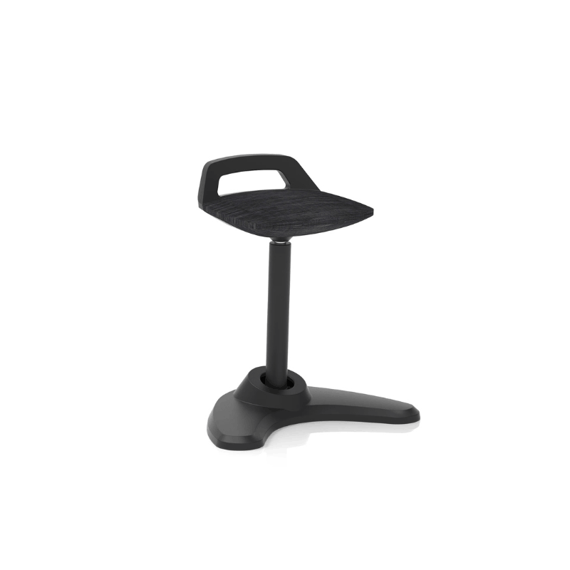 Dynamic Spry Task Stool | Mobile Five Star Base Gas Height Adjustment Minimalist Design