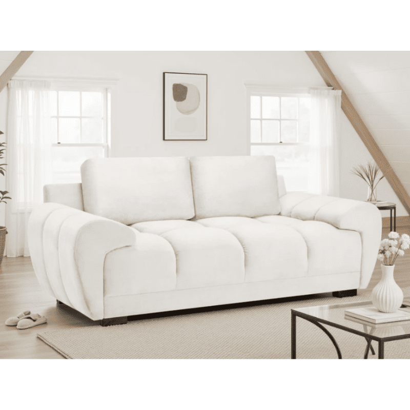 Azzuro 2-Seater Plush Velvet Sofa