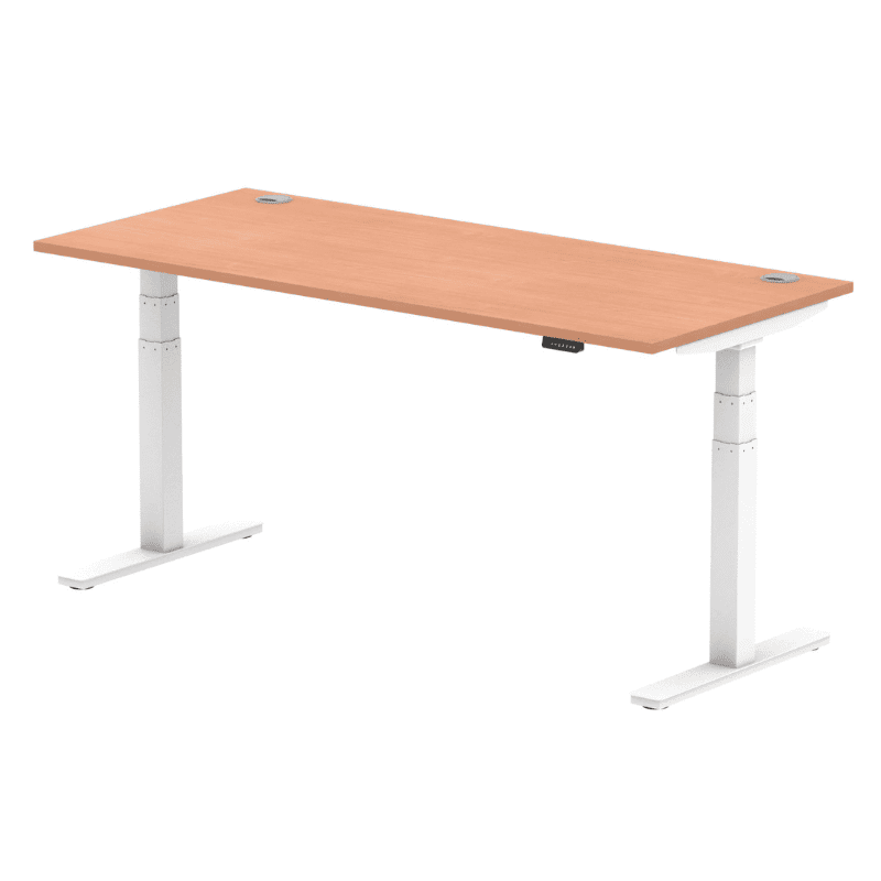 Air Height Adjustable Desk with Cable Ports