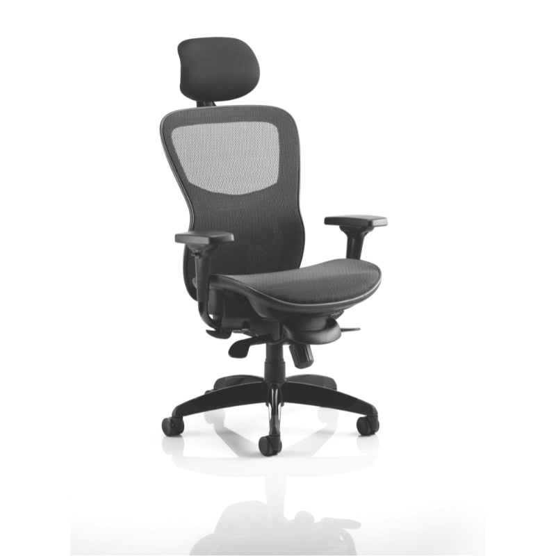 Dynamic Stealth Shadow Chair | 170kg Heavy Duty Capacity 24-Hour Intensive Use Mesh Performance