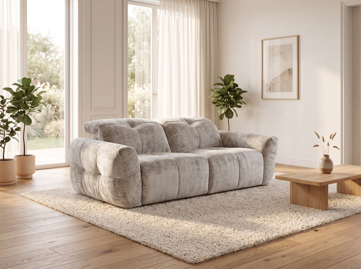 Faringdon Electric Recliner Beige 2 Seater