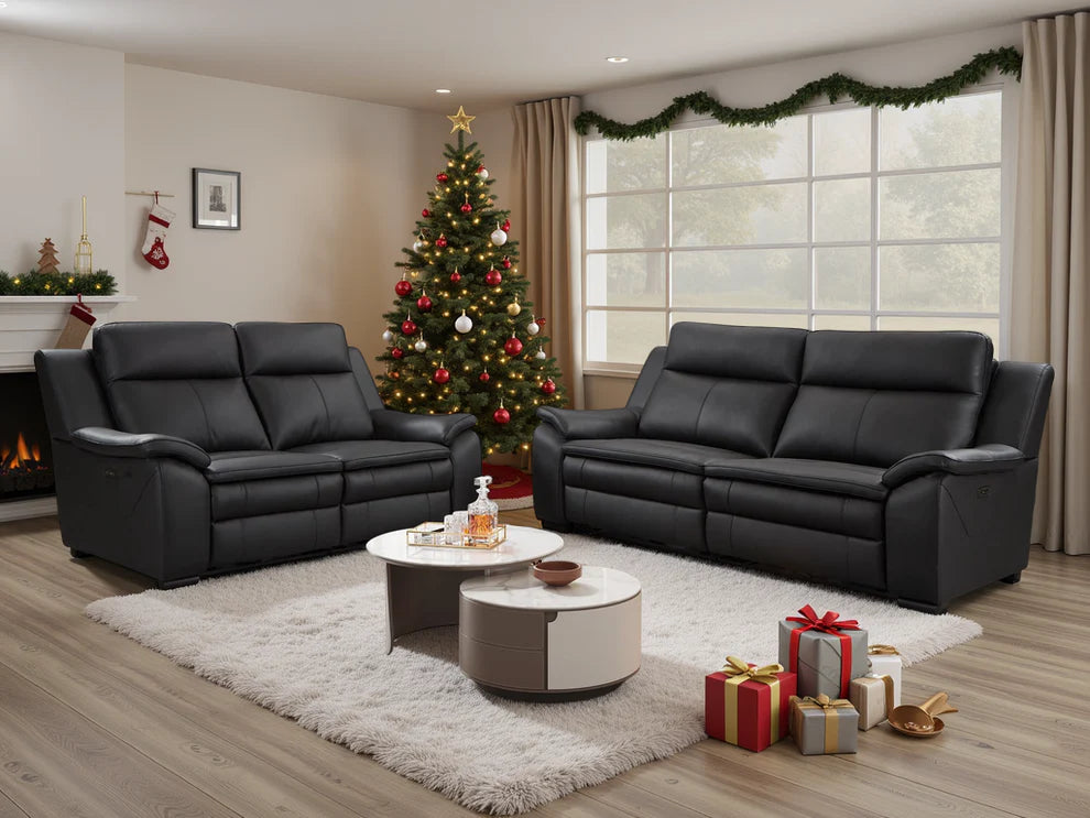 Boston 3+2 Electric Recliner Sofa Set
