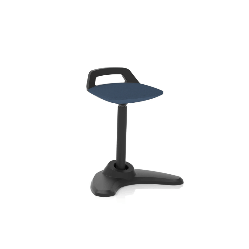 Dynamic Spry Task Stool | Mobile Five Star Base Gas Height Adjustment Minimalist Design