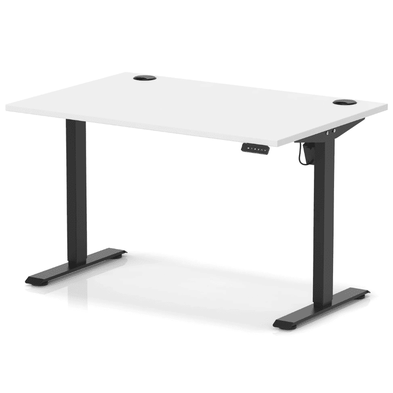 Air Lite Height Adjustable Desk with Cable Ports