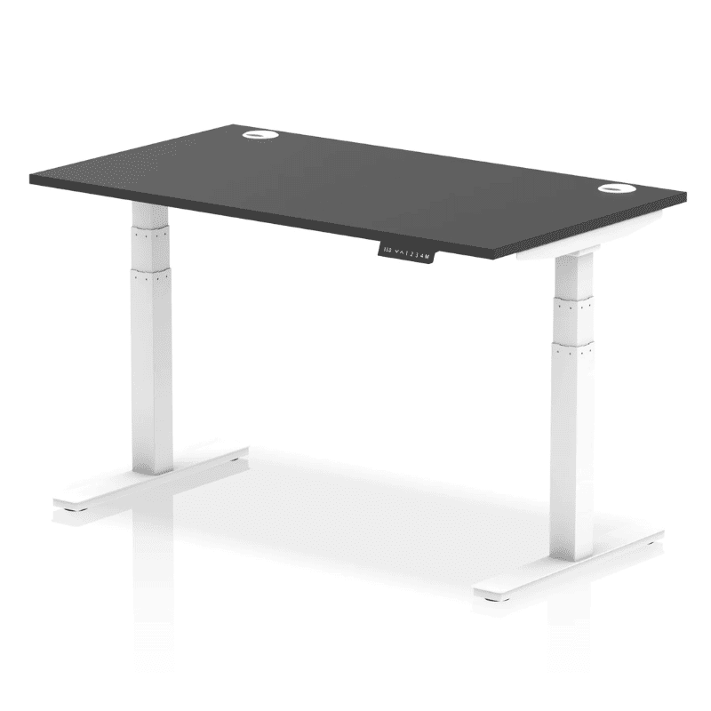 Air Height Adjustable Desk with Cable Ports