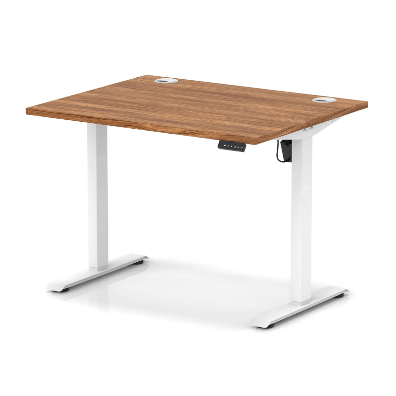 Air Lite Height Adjustable Desk with Cable Ports