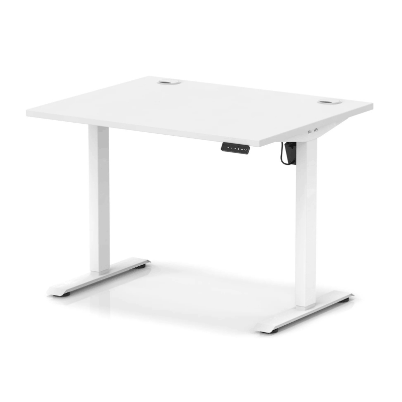 Air Lite Height Adjustable Desk with Cable Ports