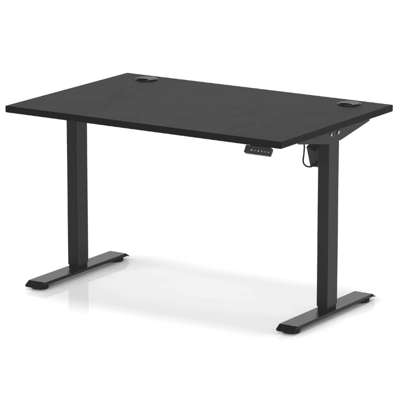 Air Lite Height Adjustable Desk with Cable Ports